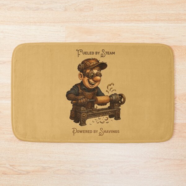 Item preview, Steampunk turner- Fueled by Steam, Powered by Shavings designed and sold by Brickroad Dsigns.