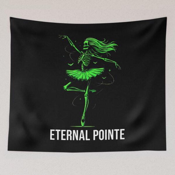 Item preview, The Ghostly Ballerina – A Twirl of Bones and Brilliance designed and sold by SplashTastic.