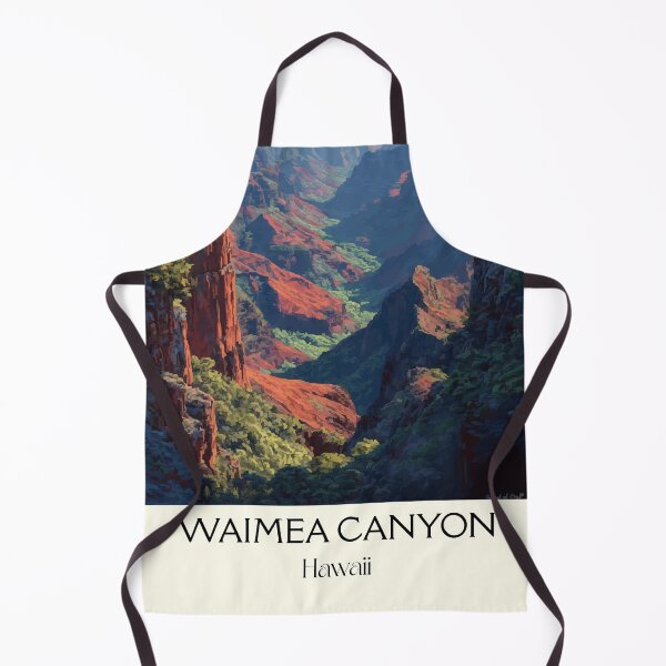 Item preview, Waimea Canyon Kauaʻi Hawaii | Scenic Gorge Art Print designed and sold by TuncGK.