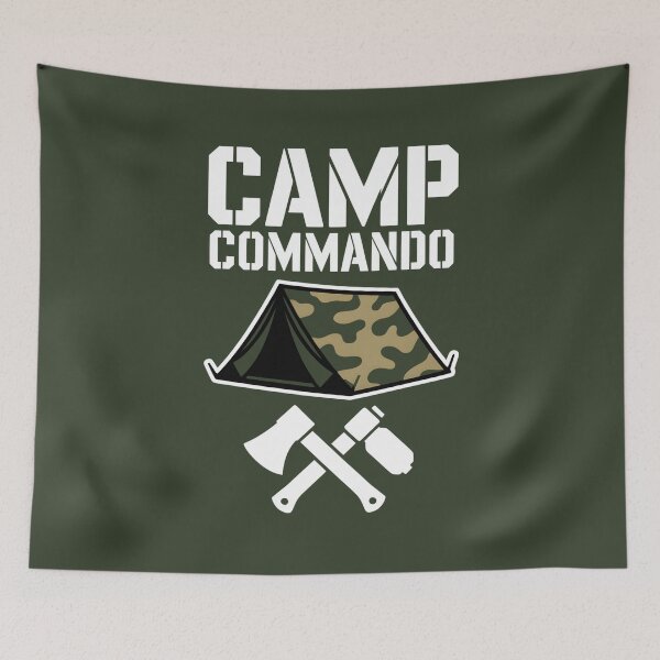 Aperçu de l'œuvre Camp Commando créée et vendue par SignumShop.