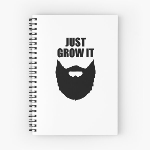 Item preview, Just Grow It Beard designed and sold by TeeTimeGuys.
