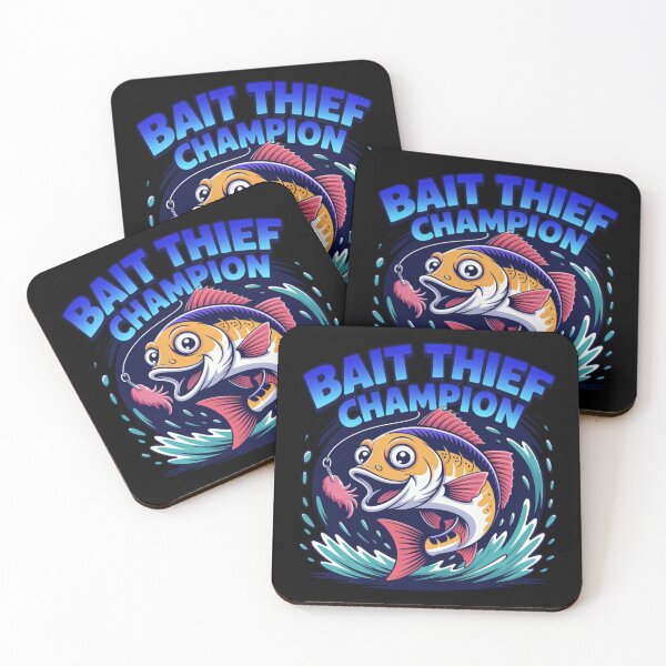 Item preview, Funny Fishing Fail – Bait Thief Champion Design for Anglers designed and sold by CrunchyGoats.