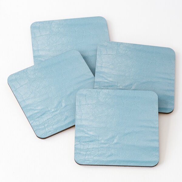 Item preview, Wrinkled Blue Leather designed and sold by DigitaICraft.