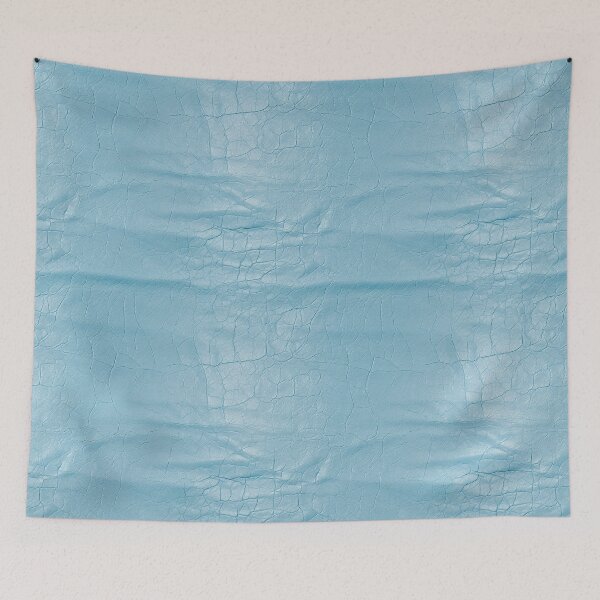 Item preview, Wrinkled Blue Leather designed and sold by DigitaICraft.