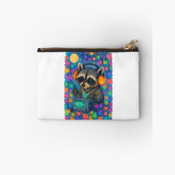 Item preview, Raccoon BMET Halloween Glow Art Print | “Pumpkin Circuit Check” Biomedical Technician Gift designed and sold by ClinicalHubs.