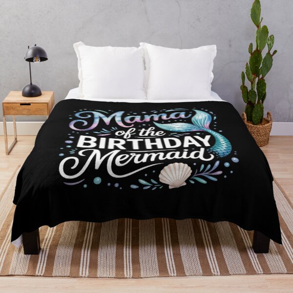 Item preview, Mama of the Birthday Mermaid Family Matching Mom Daughter designed and sold by FranzFriesen.