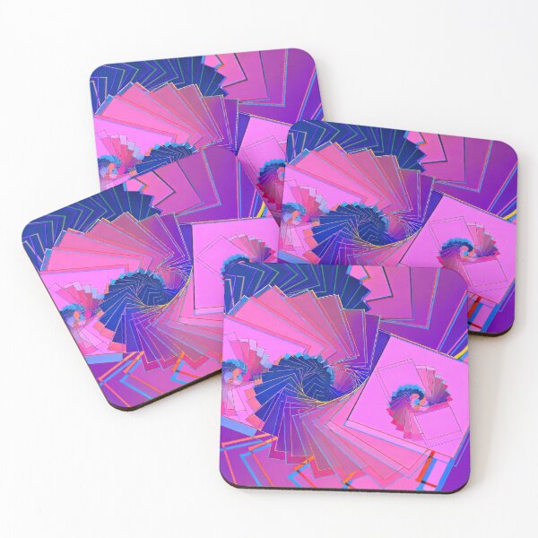 Item preview, Cascade-Magenta, Fine Art Designs, abstract designed and sold by Lycanth.
