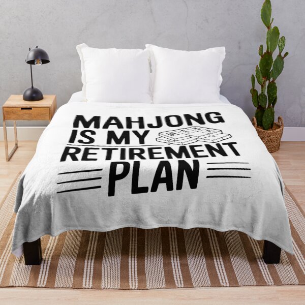 Item preview, Mahjong is My Retirement Plan designed and sold by Frank Ring.