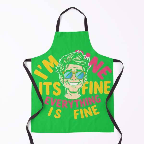 Item preview, i'm fine it's fine everything is fine designed and sold by Sparkofart07.