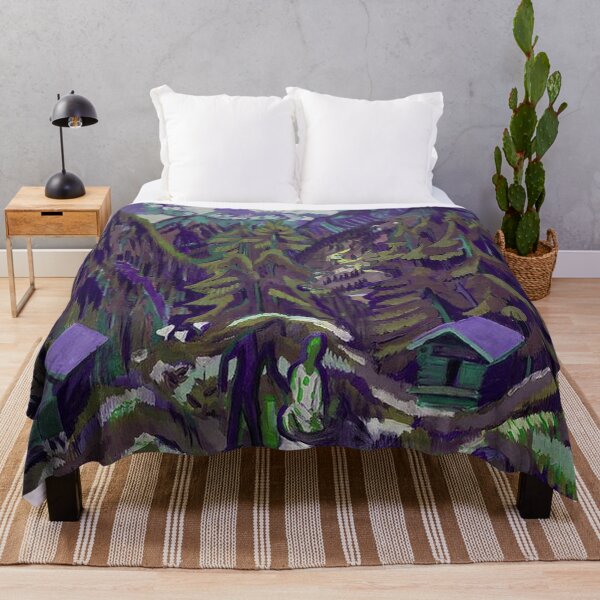 Item preview, Mountain Landscape -Abstract- Purple designed and sold by tomorrowsart.