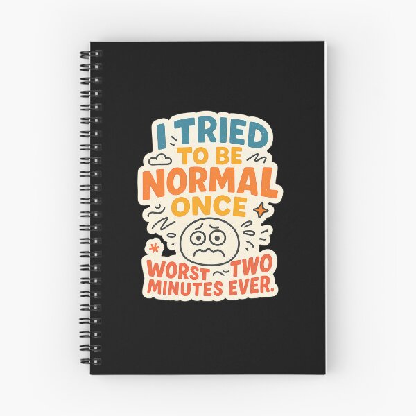 Item preview, I Tried to Be Normal Once - Funny Sarcastic Sticker designed and sold by GGfonts.