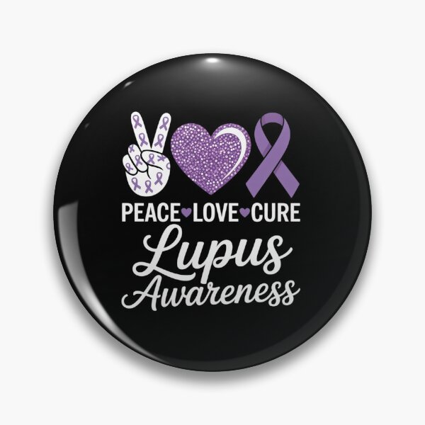 Item preview, Lupus Awareness Support Ribbon Cute Peace designed and sold by HaileyRobel.