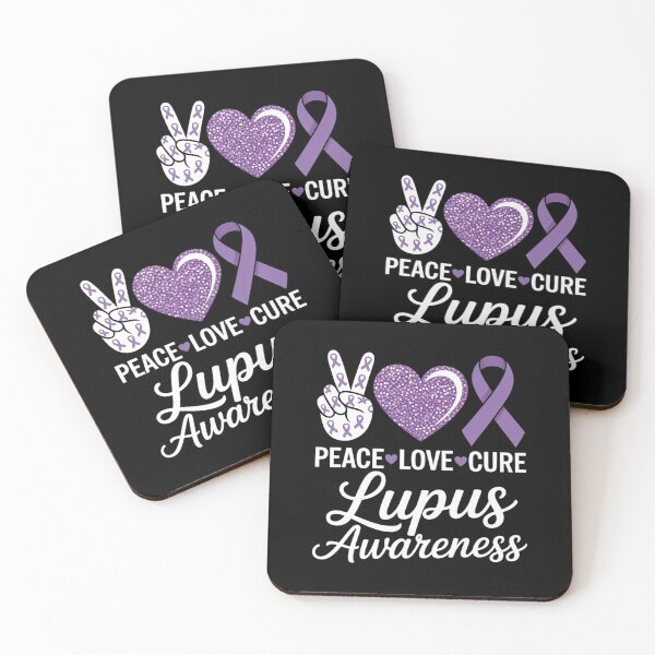 Item preview, Lupus Awareness Support Ribbon Cute Peace designed and sold by HaileyRobel.