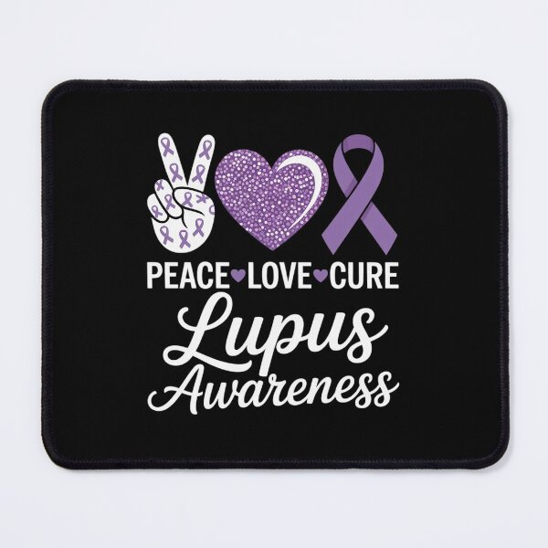 Item preview, Lupus Awareness Support Ribbon Cute Peace designed and sold by HaileyRobel.