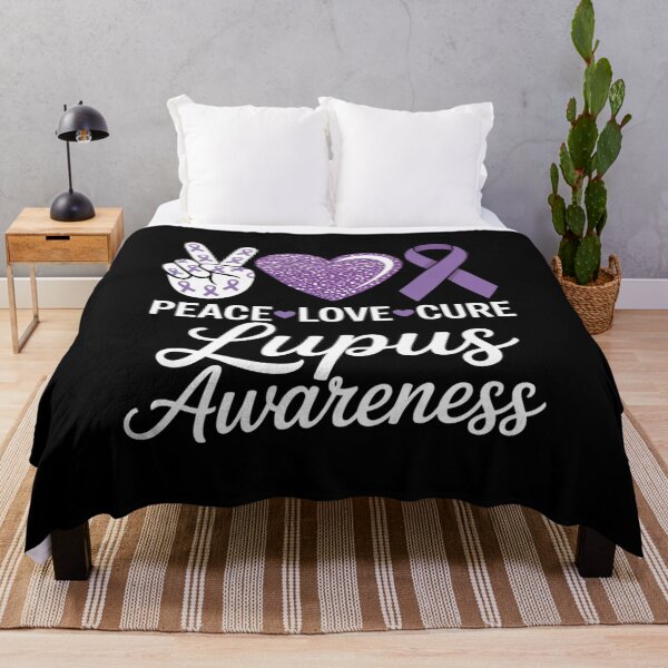 Item preview, Lupus Awareness Support Ribbon Cute Peace designed and sold by HaileyRobel.
