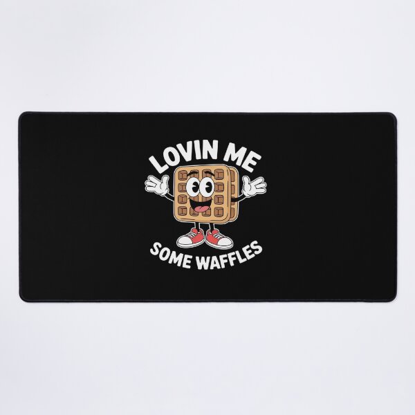 Item preview, Lovin Me Some Waffles Funny designed and sold by AmparoBoyle.