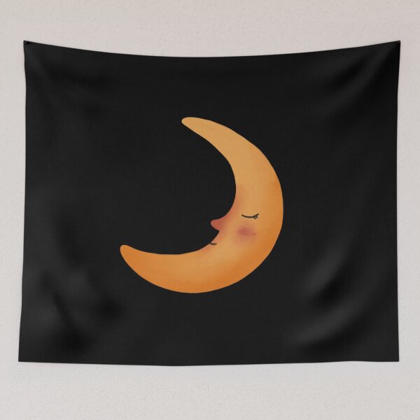 Item preview, Lovely cute moon cozy aesthetic designed and sold by ForestWitchShop.