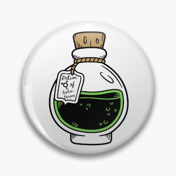 Item preview, Potion of Testosterone  designed and sold by maxamillionbux.