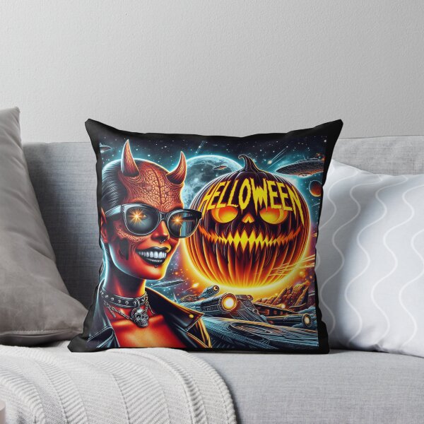Item preview, Hellish Devil Rocker Cosmic Halloween designed and sold by Voodoo Store Paranormal Collections.