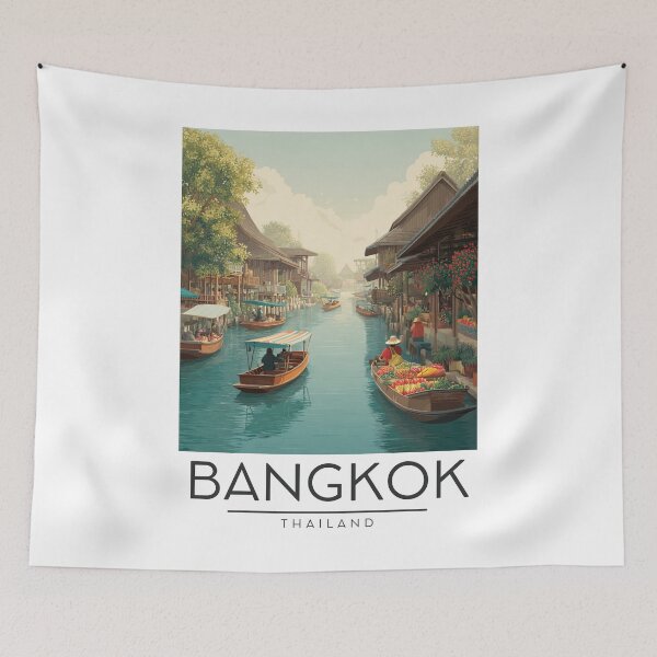 Item preview, Bangkok - Thailand  designed and sold by GoodOldVintage.