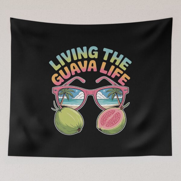 Item preview, Living The Guava Life Fruit Enthusiast Tropical designed and sold by AmparoBoyle.