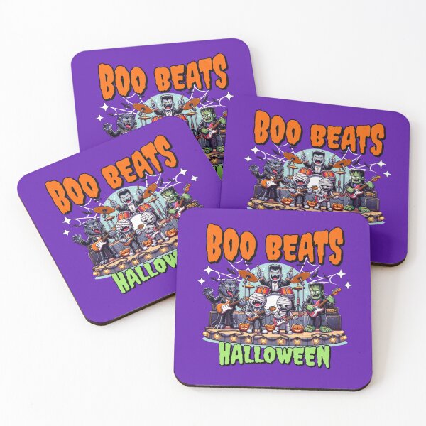 Item preview, Halloween Monster Band Boo Beats designed and sold by Oniyasha.