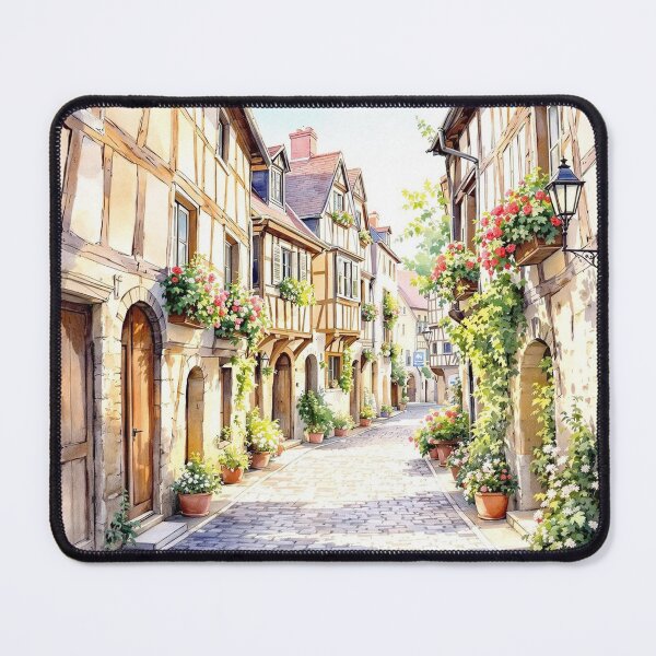 Item preview, Cluis, medieval alley, Way of Saint James designed and sold by jefboutique6150.