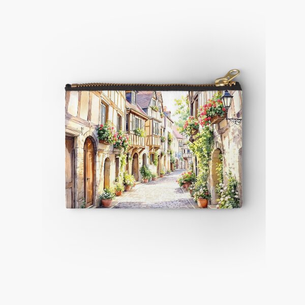 Item preview, Cluis, medieval alley, Way of Saint James designed and sold by jefboutique6150.