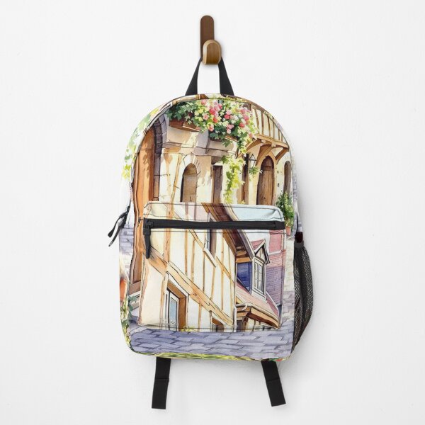 Item preview, Cluis, medieval alley, Way of Saint James designed and sold by jefboutique6150.