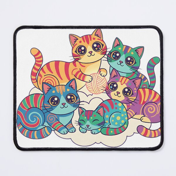 Item preview, Chubby Cats Squad (Pop Art Fun) designed and sold by meesub.