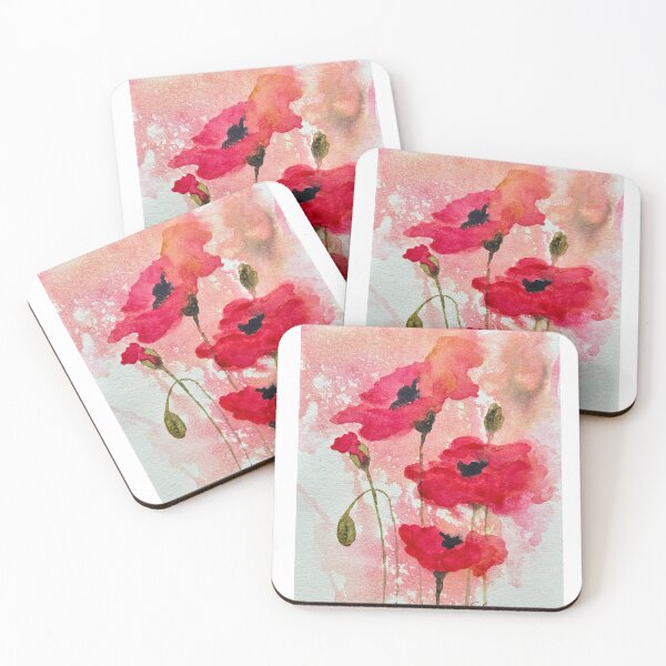 Item preview, Expressive Poppies #2 designed and sold by PaintyCreator.