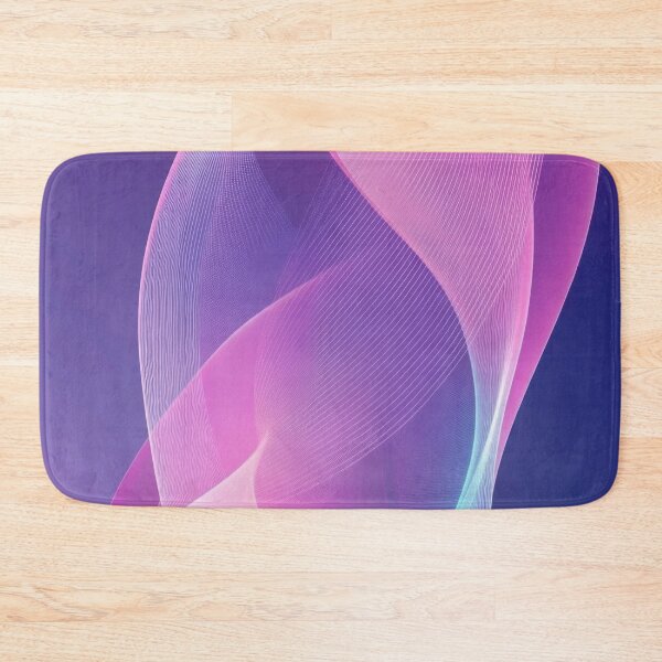 Item preview, Purple abstract wave design designed and sold by anytka.
