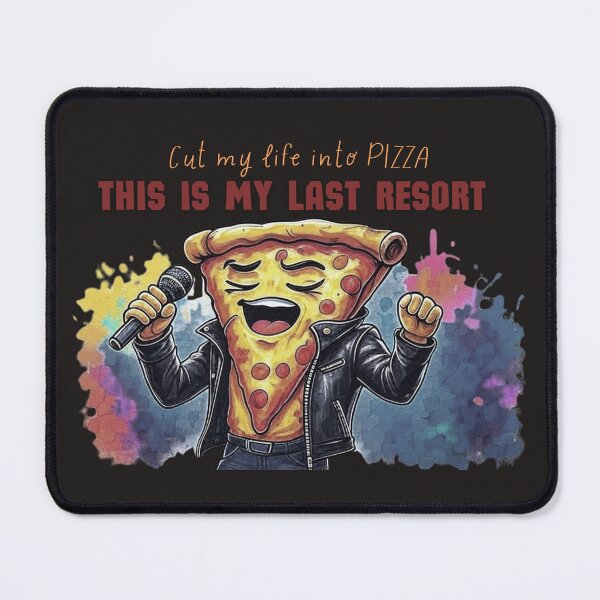 Item preview, Cut my life into pizza, this is my last resort designed and sold by Haru-Design.
