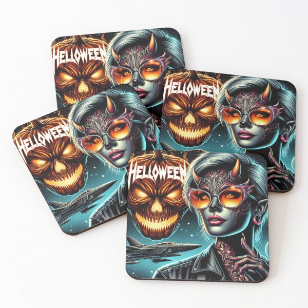 Item preview, Halloween Cybernetic Demoness Cosmic Encounter designed and sold by Voodoo Store Paranormal Collections.