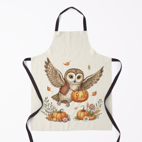Item preview, Pumpkin Owl’s Halloween Flight designed and sold by Pasteltone.