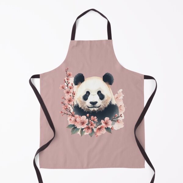 Item preview, Spring Panda, Romantic Watercolor designed and sold by BKDIGITALSHOP.
