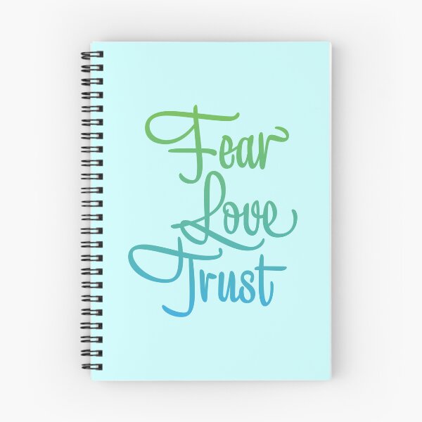 Item preview, Fear, Love, and Trust in God designed and sold by Futurebeachbum.