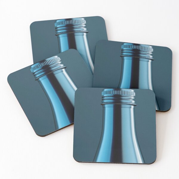 Item preview, Metal bottle, dark backdrop designed and sold by anytka.