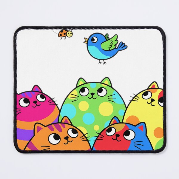 Item preview, Colorful Squishy Cat Crew designed and sold by meesub.