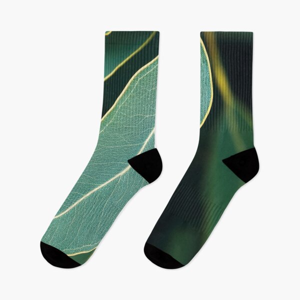 Item preview, Close-up of green leaves with veins designed and sold by anytka.