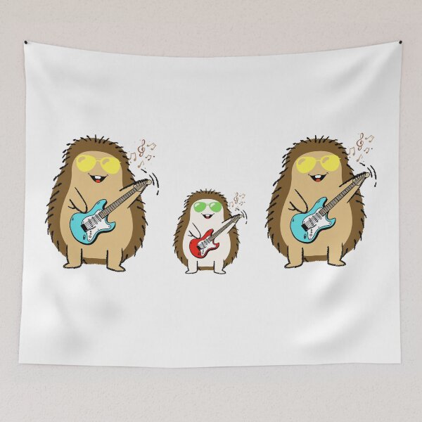 Item preview, Rockin’ Hedgehogs Jam Session designed and sold by Feelish.