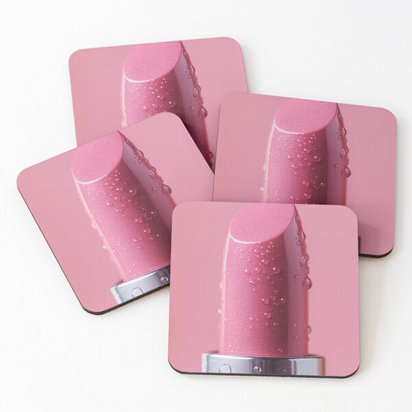 Item preview, Droplet-topped pink lipstick designed and sold by anytka.