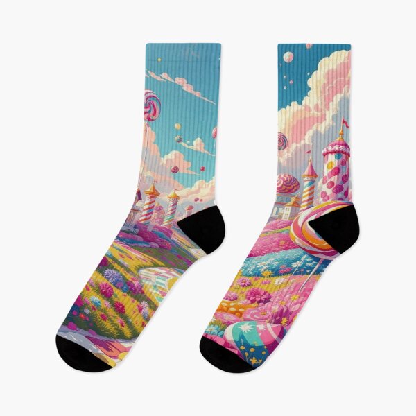 Item preview, Candyland Dreams – Imaginative flower world between lollipops, Color Path & Fairytale Towers designed and sold by FotoworldEdel.