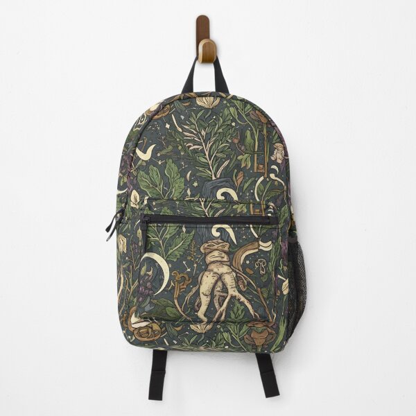 Item preview, Dark Academia Witchy Herbs Pattern - Mystical Botanicals Seamless Design designed and sold by StickyGuys.