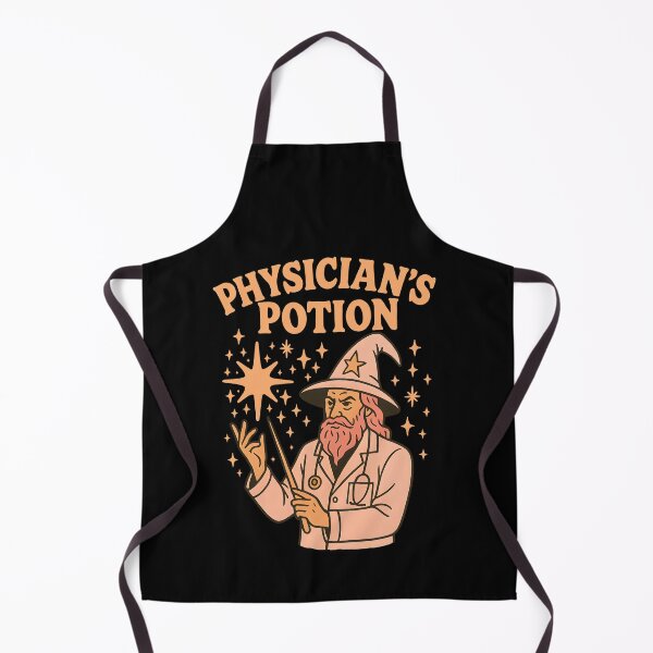 Item preview, Physician’s Potion Funny Doctor Halloween Art Print | Wizard Physician Magical Medical Decor designed and sold by ClinicalHubs.