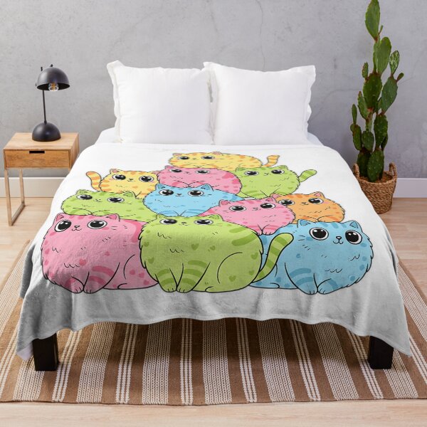 Item preview, Chubby Cat Pile (Pastel Pop Art) designed and sold by meesub.