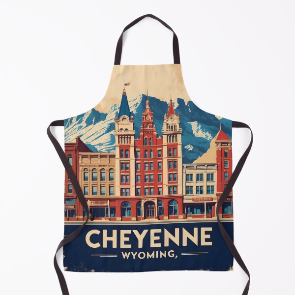Item preview, Cheyenne Wyoming 1950s USA Vintage Travel Tourism designed and sold by TravelersGems.