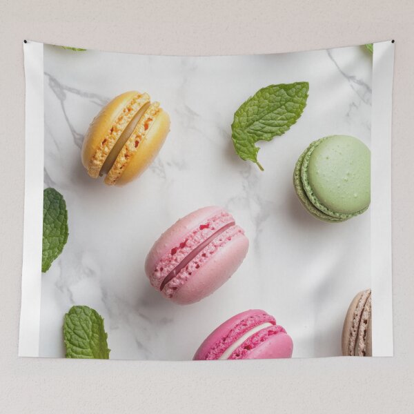 Item preview, Macarons on marble designed and sold by anytka.