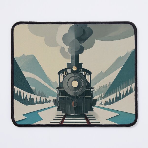 Item preview, Geometric Locomotion: Minimalist Steam Power designed and sold by 3MillsDesign.