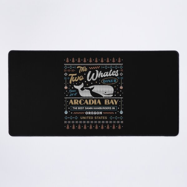 Item preview, Two Whales Diner Ugly Sweater designed and sold by Lagelantee.
